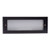 Elco Lighting ELST84B Trogon High Tech LED Brick Light with Open Faceplate, 120V, 12W, 3000K, Black