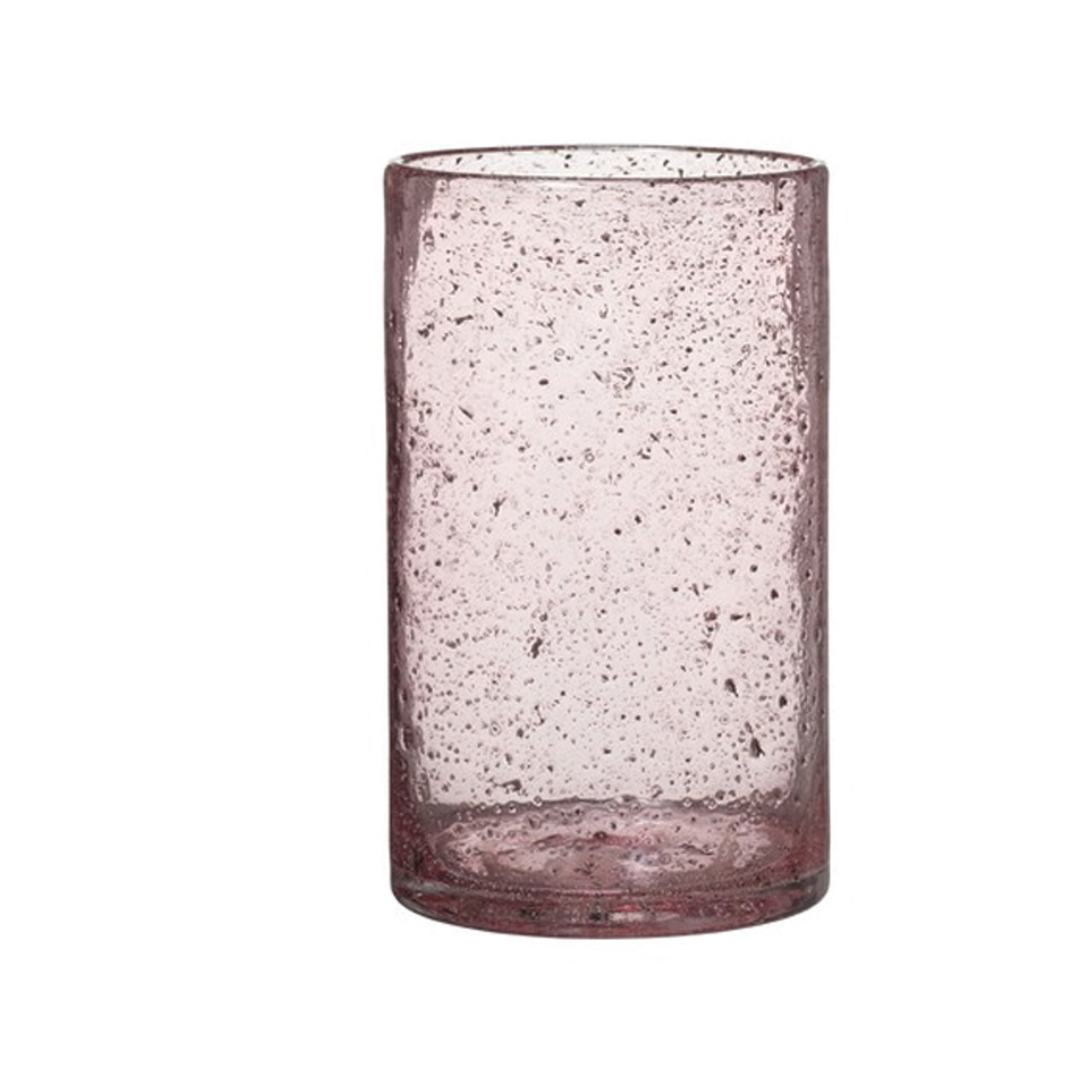 Mina Pink Glass Vase 11cm