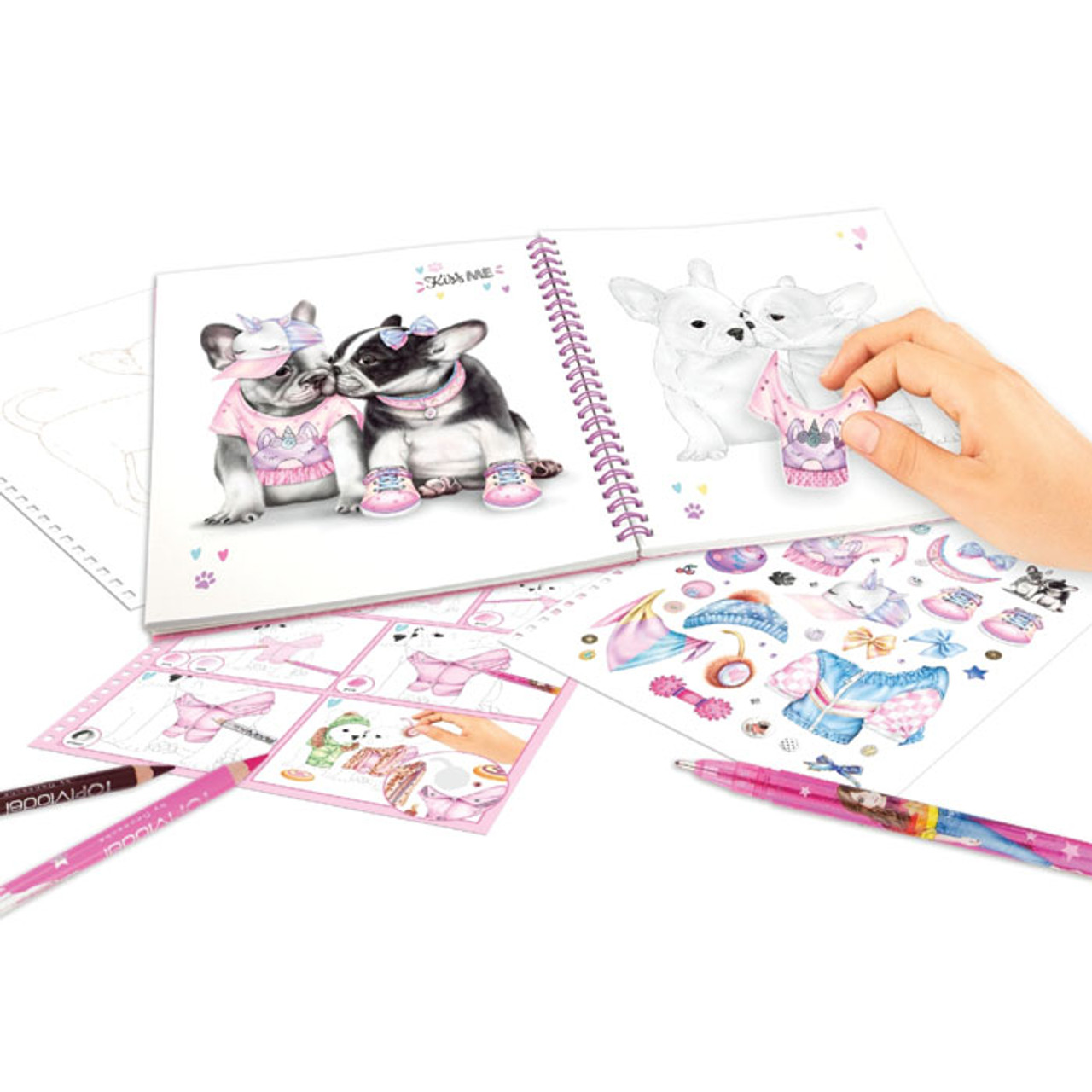 Create your TOPModel Doggy Colouring Book - The Orchard Garden Centre