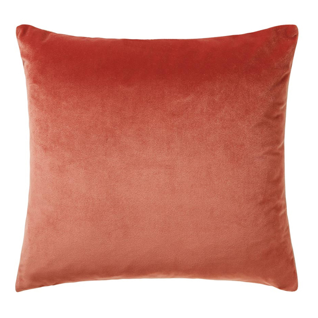 Bellini Velour 45x45cm Cushion, Peach