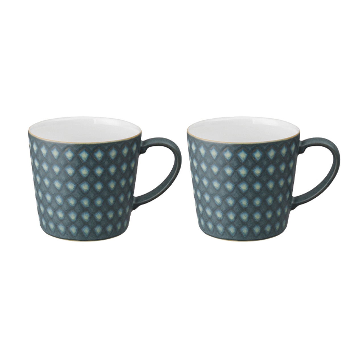 Impression Charcoal Set of 2 Accent Large Mug