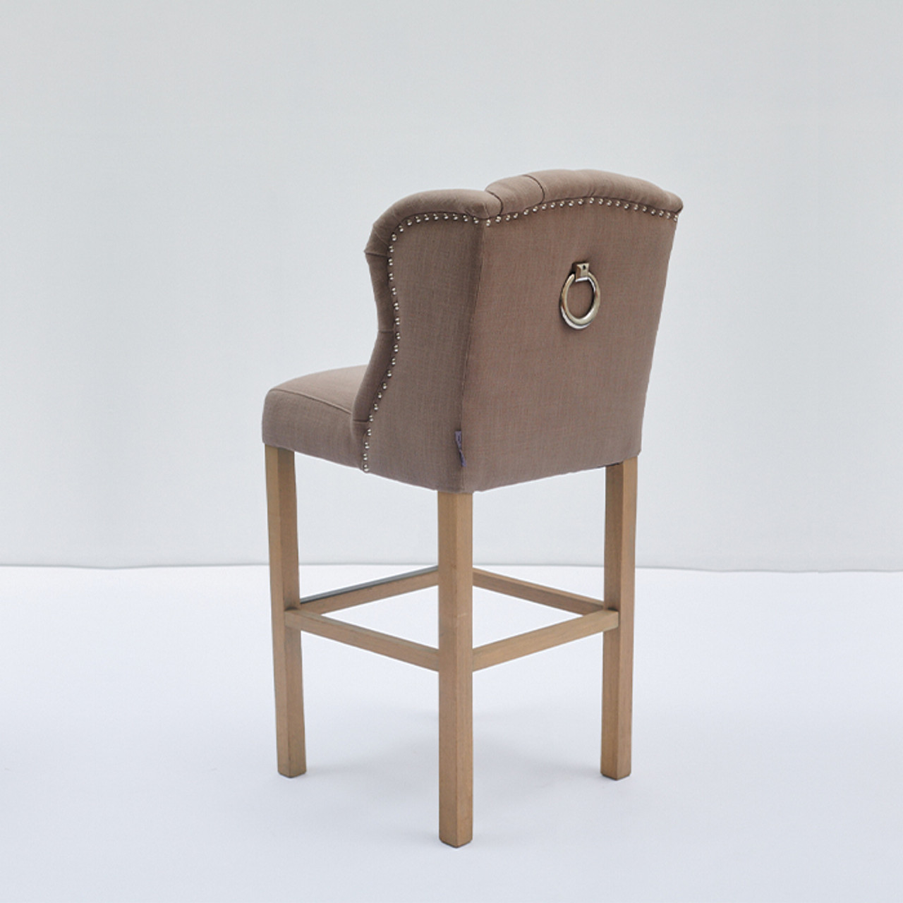 Daisy Bar Stool Taupe