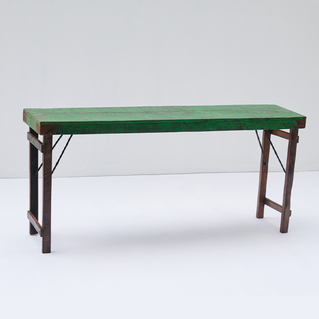 Green Console Table