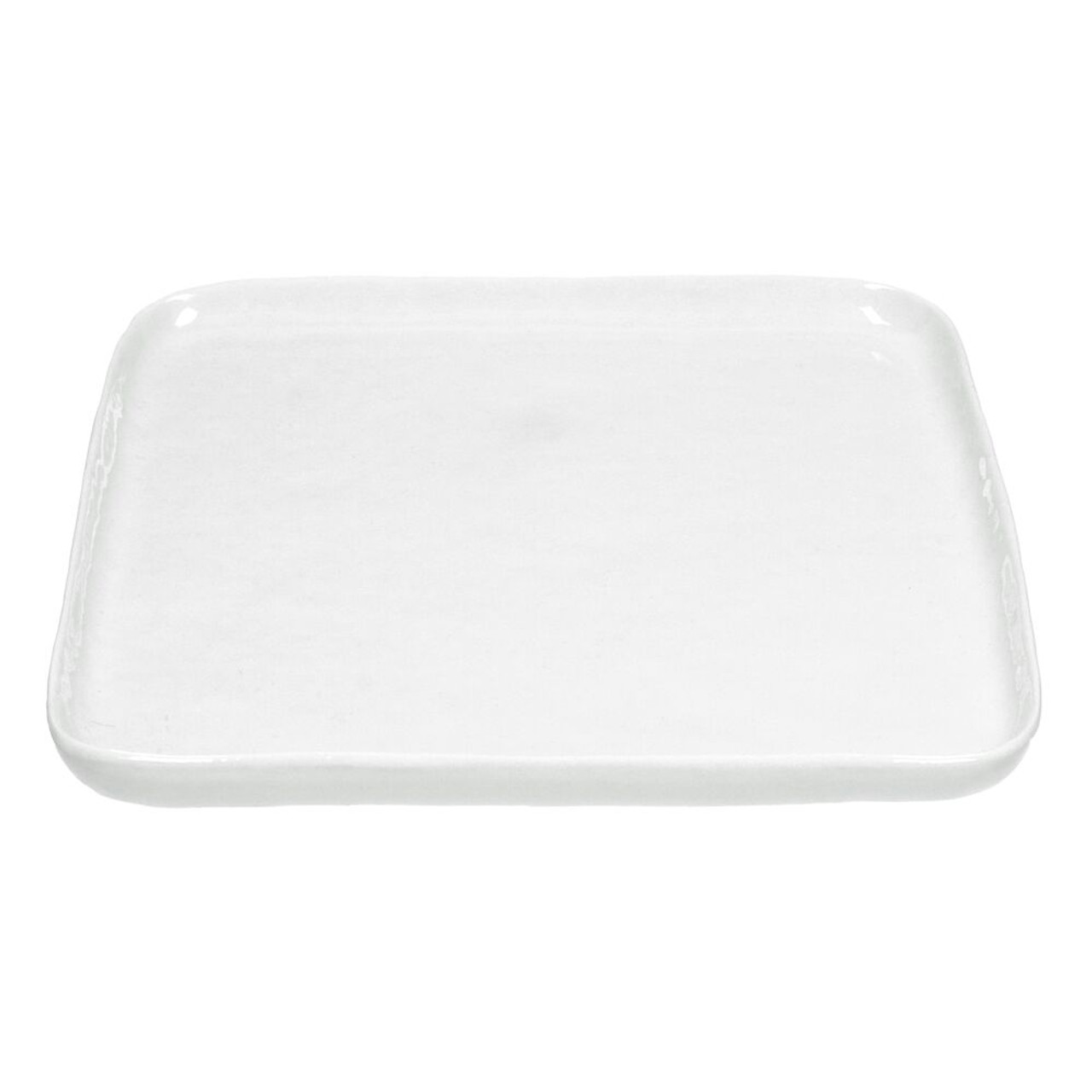 Porcelino Square Dinner Plate