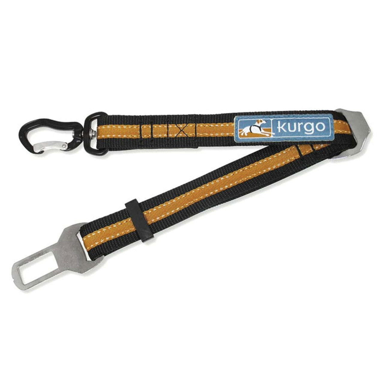 Kurgo Seatbelt Tether Black/Orange