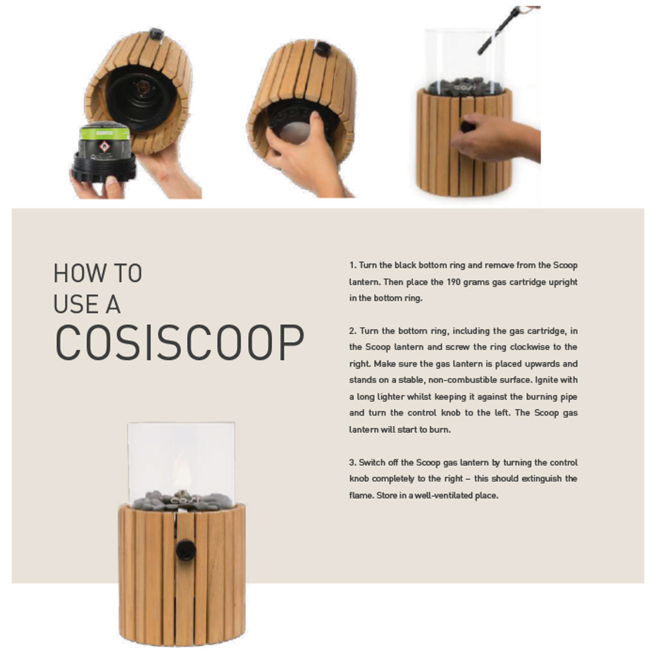 Cosiscoop Original Ivory