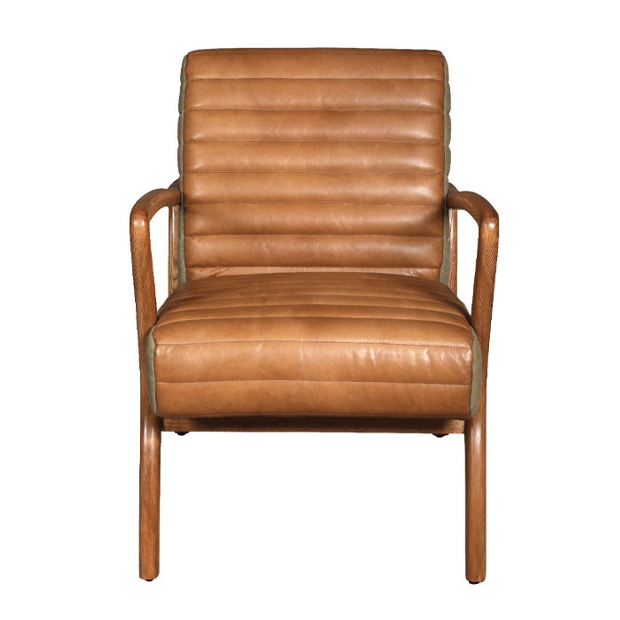 Wilton Relax Leather Chair - Sculpted Arms