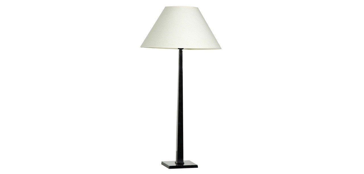 Gordes Table Lamp, Black, Aluminum (H78cm)