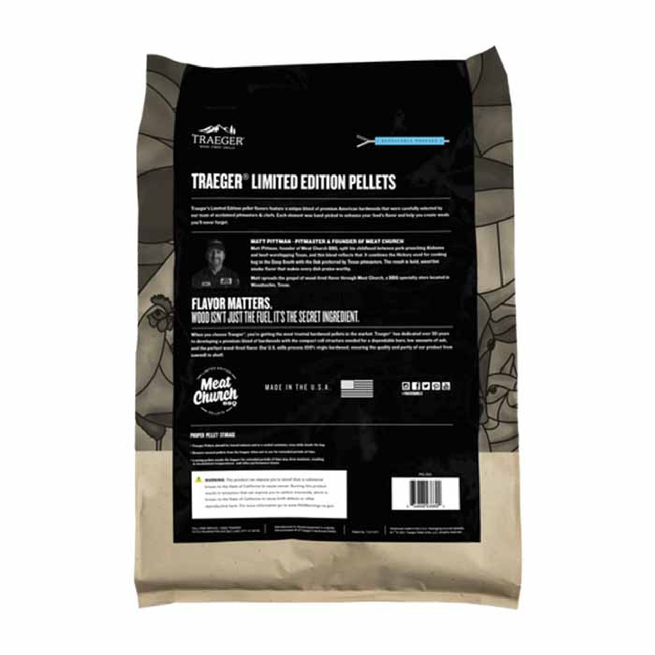 Limited Edition Meat Church Blend Pellets