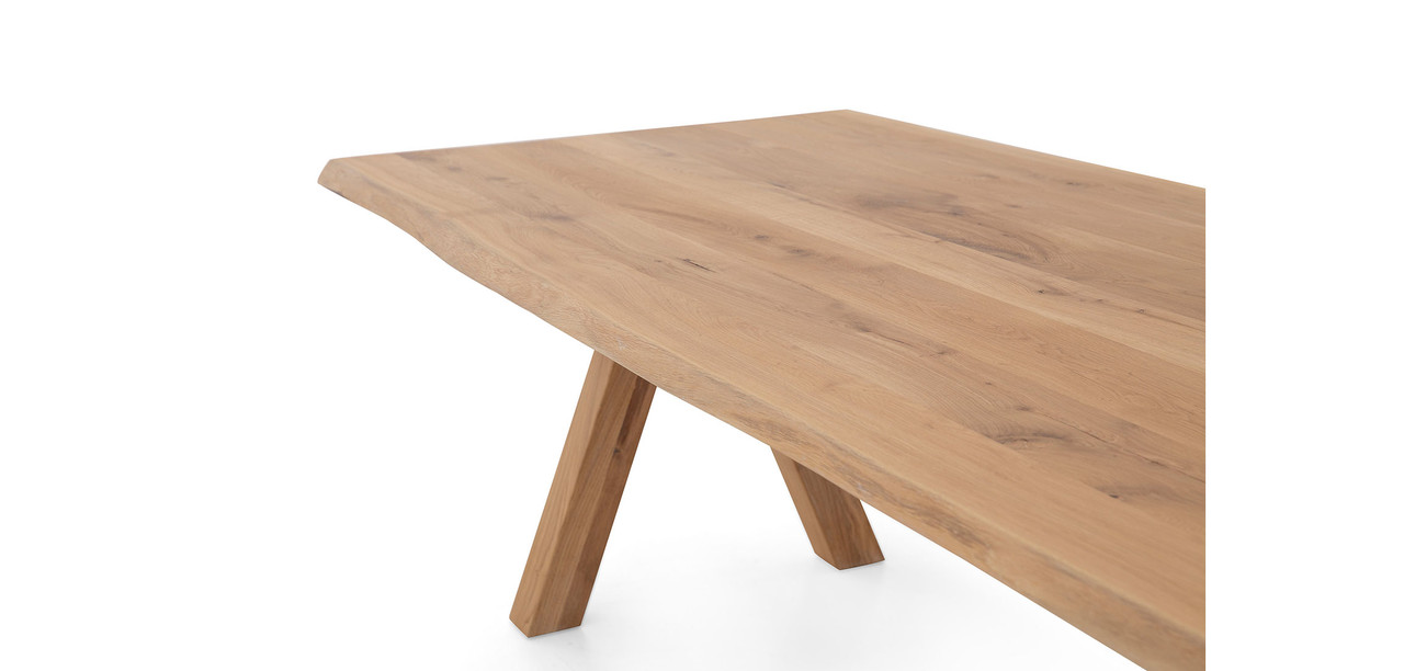 Pollock Dining Table, Rectangular, Oak, 240 x 90 cm