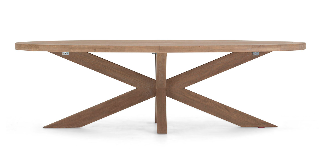 Forino Dining Table, Weathered Oak, 264 cm