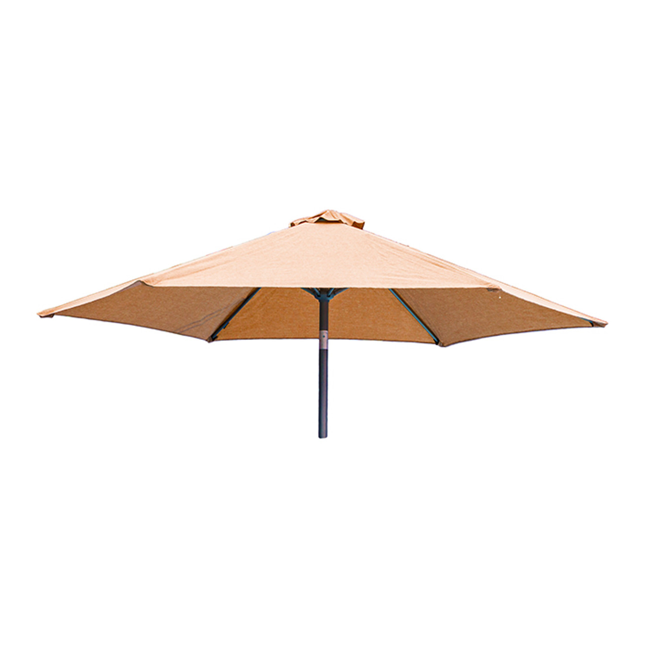 Round Aluminium Parasol 2.5m Ochre