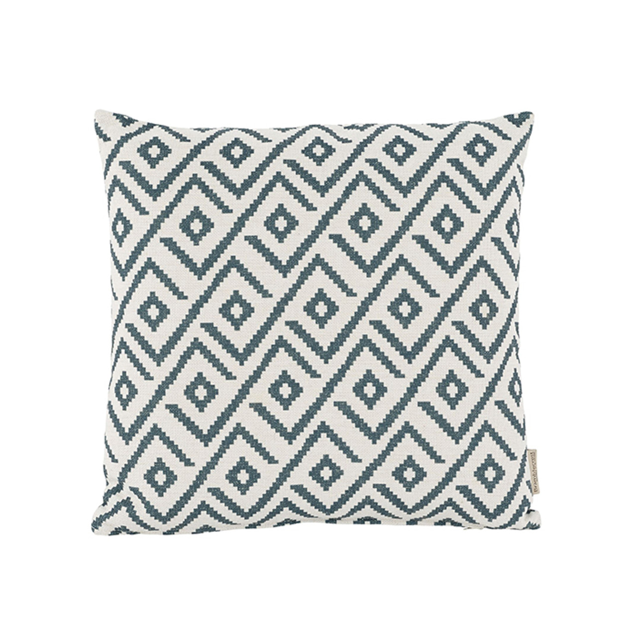 Green Geometric Square Scatter Cushion