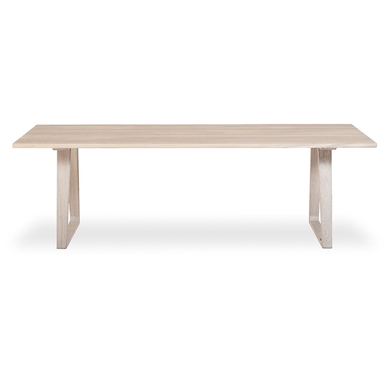 Table Oak Solid White Oil