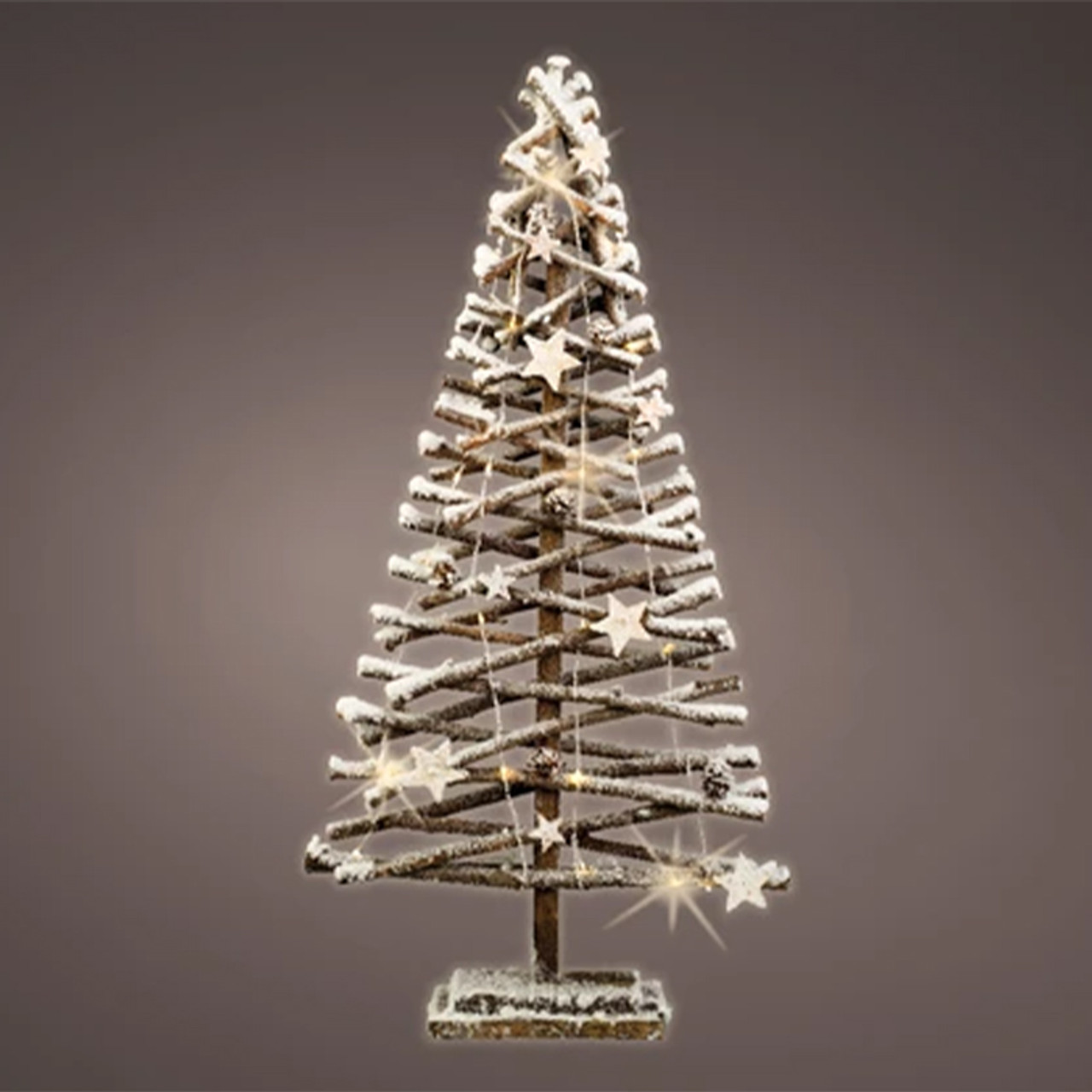 battery operated tree with lights