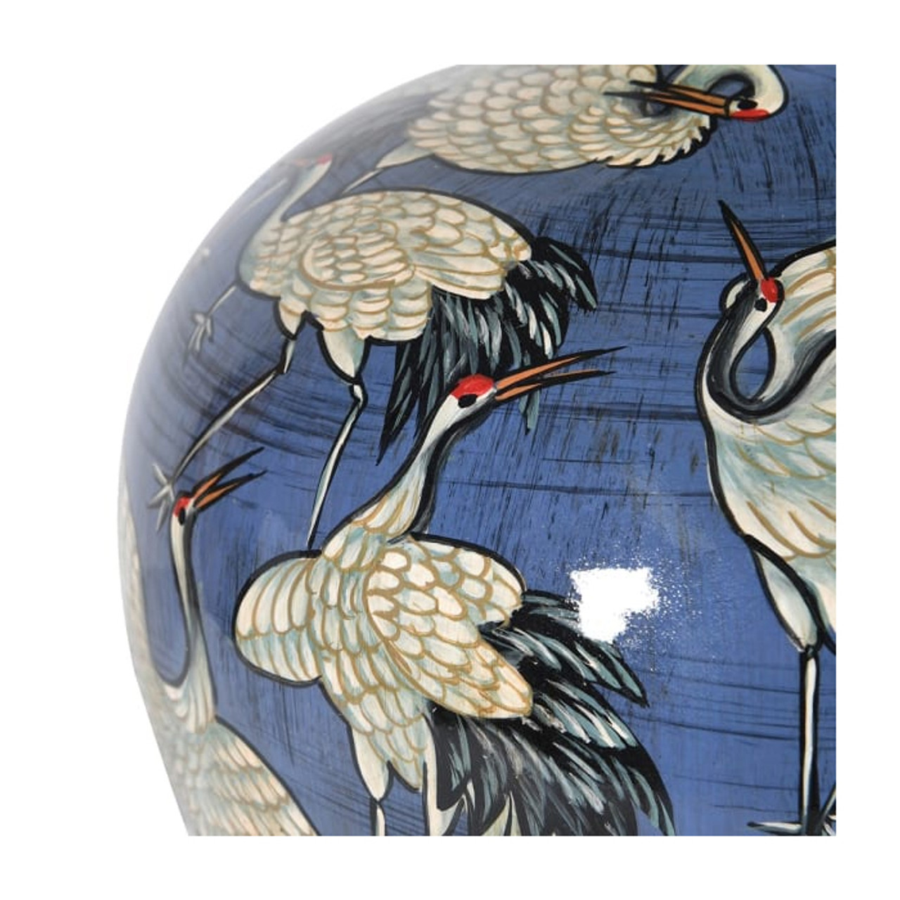 Ceramic Vase with Storks