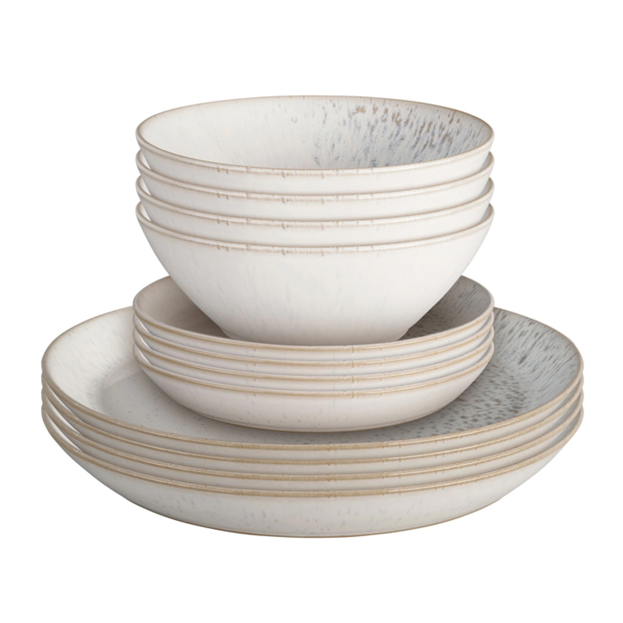 Kiln 12 Piece Tableware Set by Denby