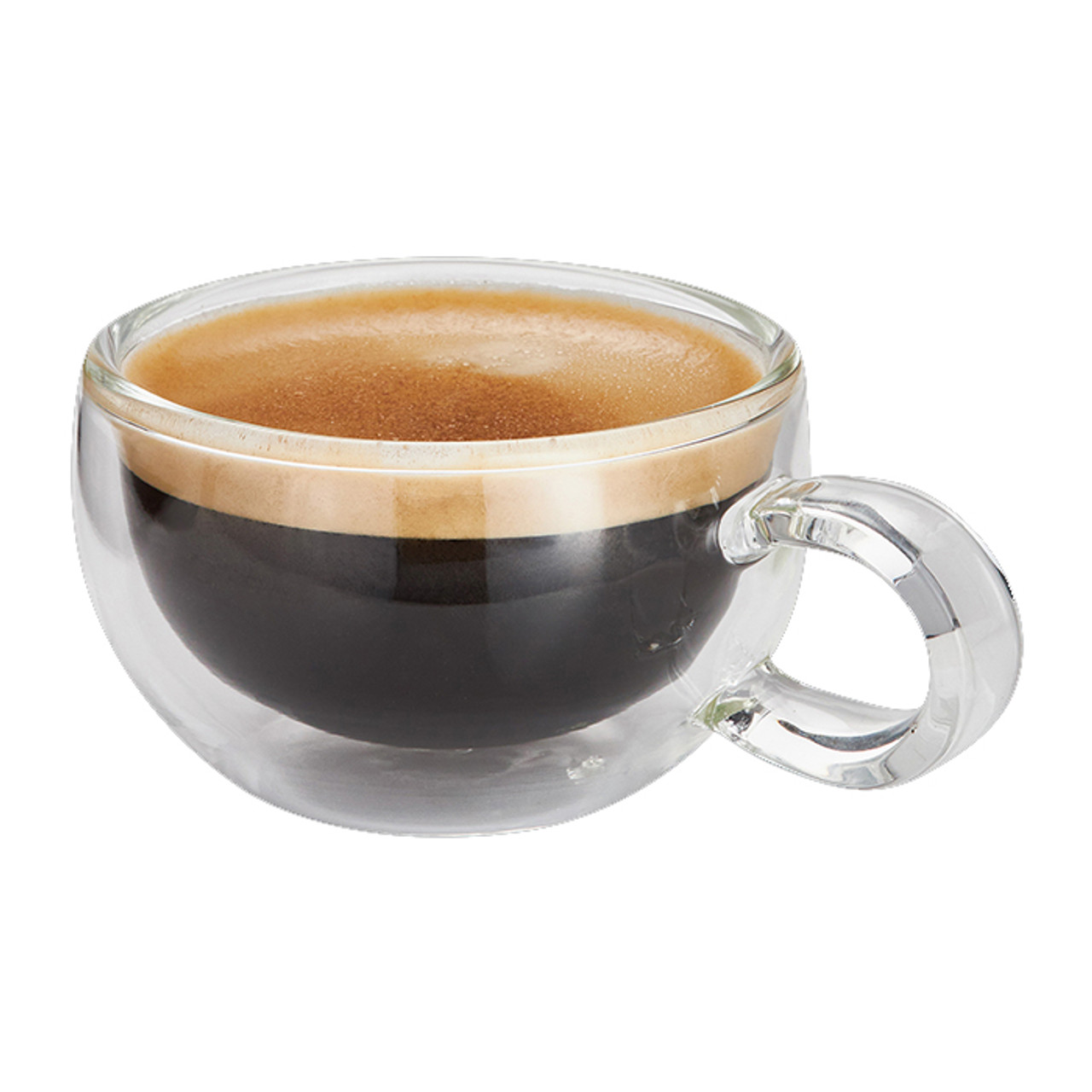 Duo 2 Piece Form Espresso Glass Set, 75ml