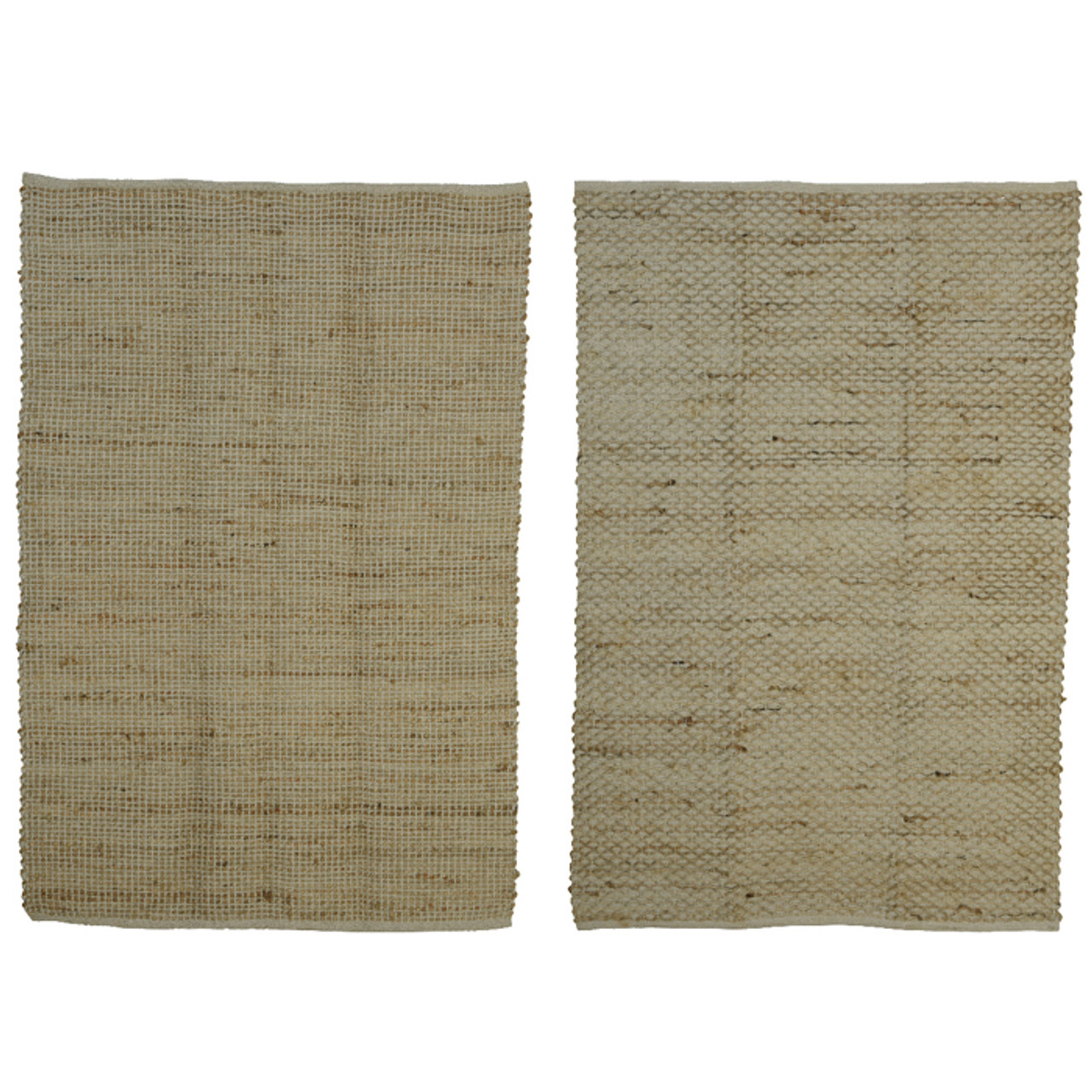 Rug Jute Rectangular 2 Assorted (Qty:1)