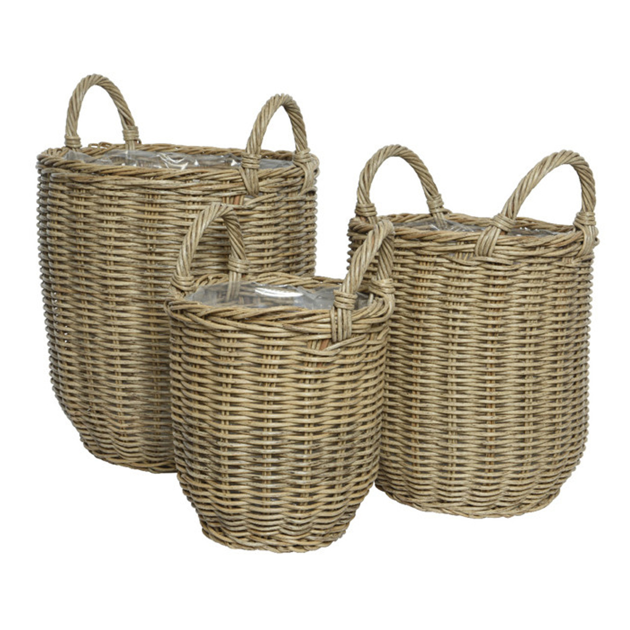 Camille Planter Wicker 39.5cm