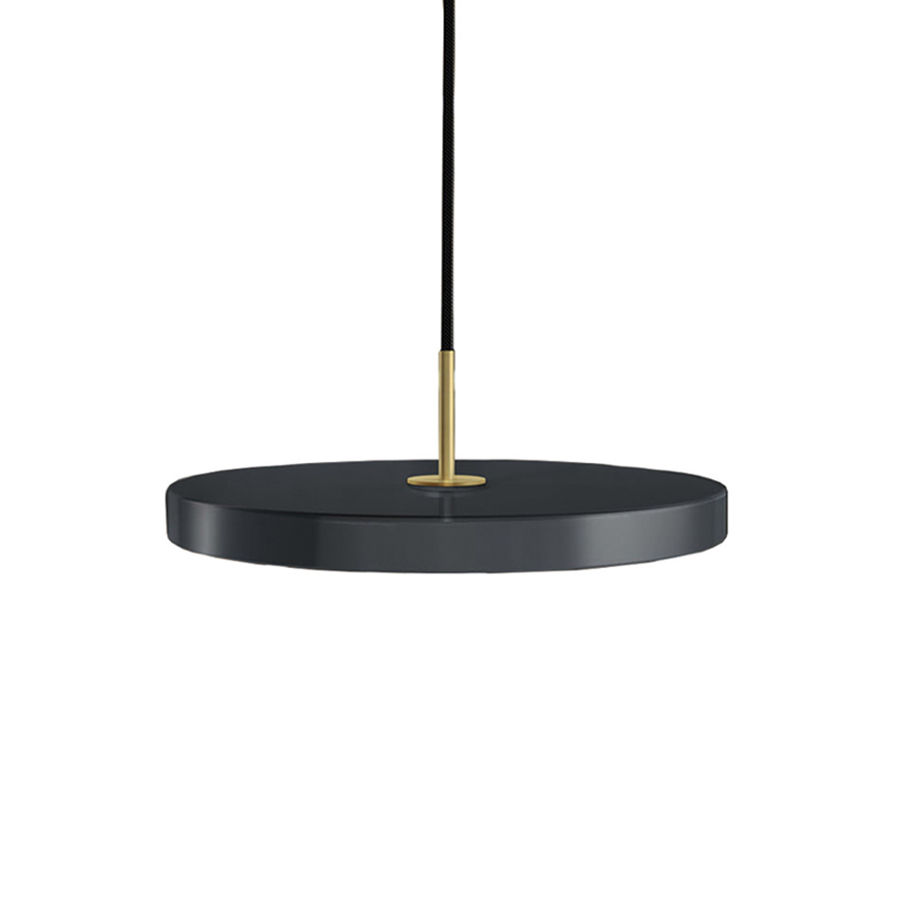 Asteria Anthracite Grey Pendant *in-store