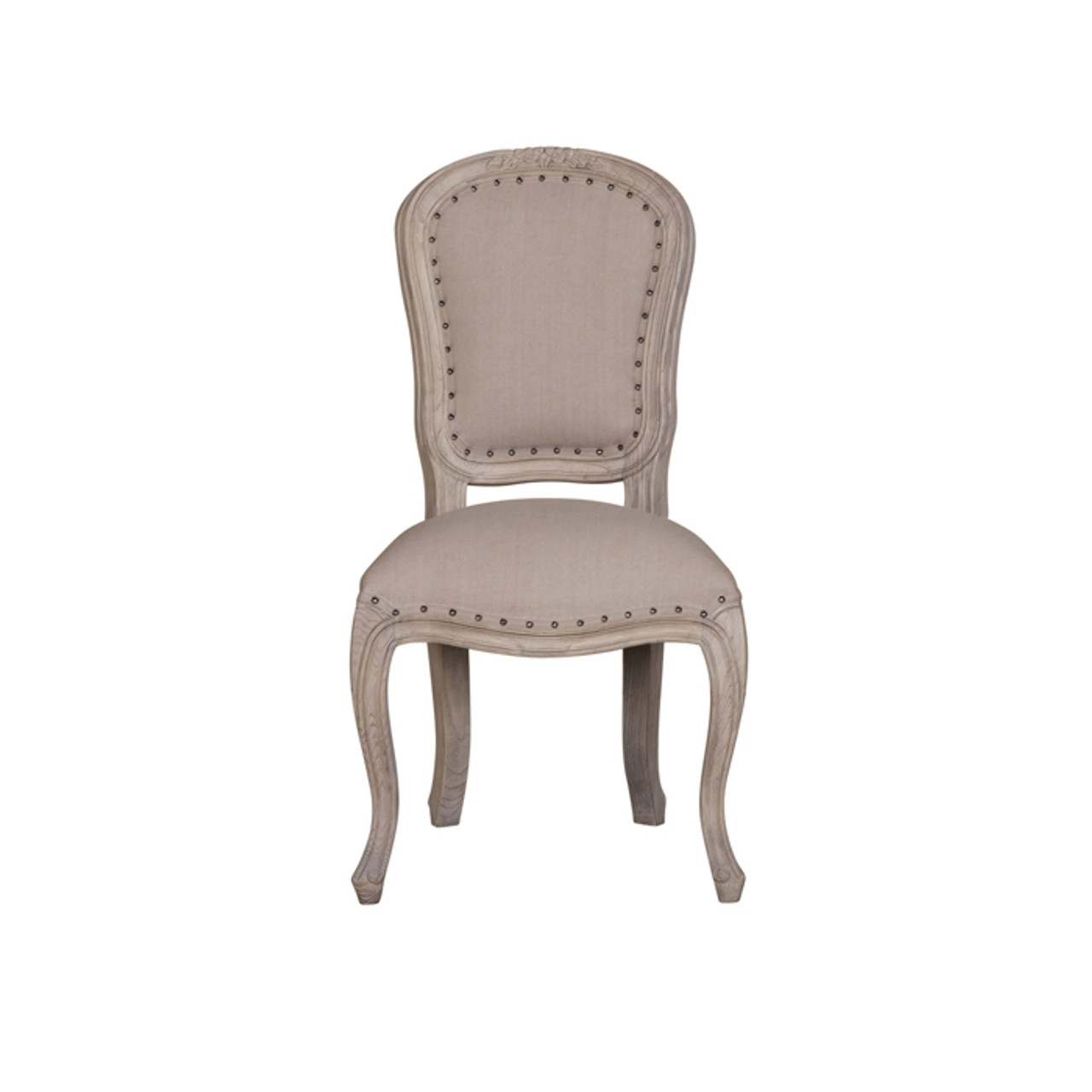 Selene Upholstered Back Dining Chair – All Rustic Brown