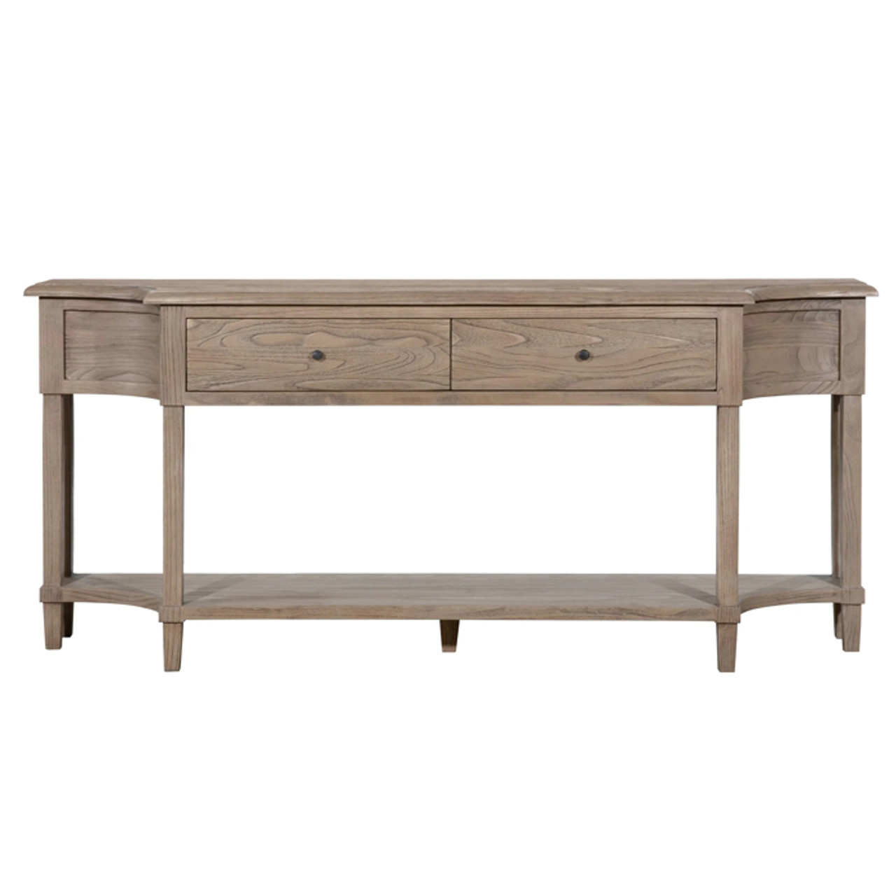 Selene Sofa Table – Rustic Brown