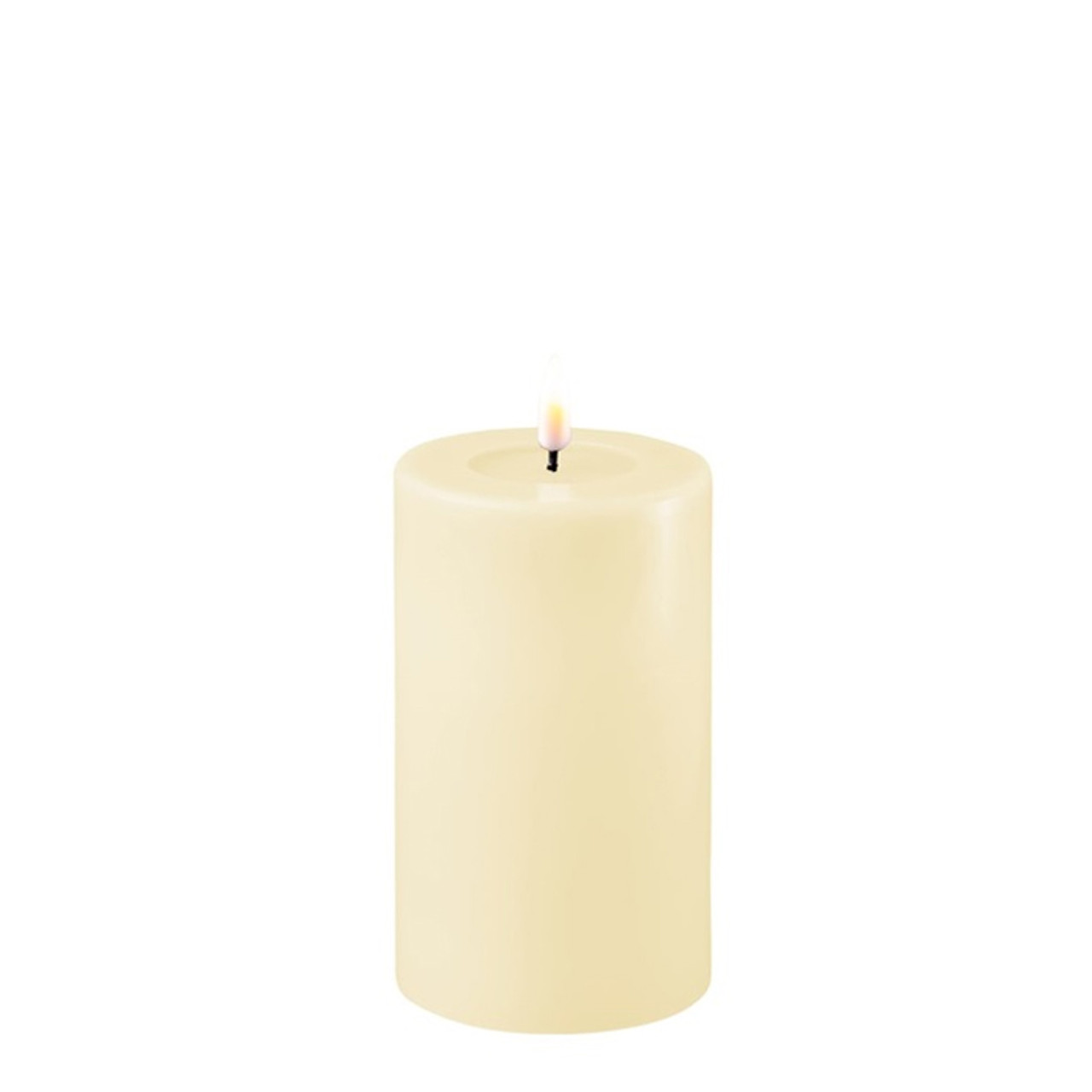 Real Flame Candle Cream 7.5x12.5cm