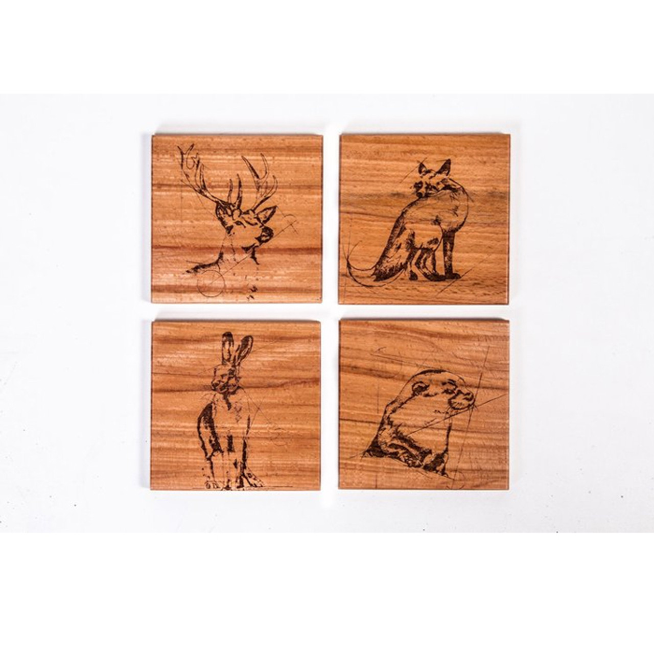 The Native Collection Coasters ( Set of 4)*in-store