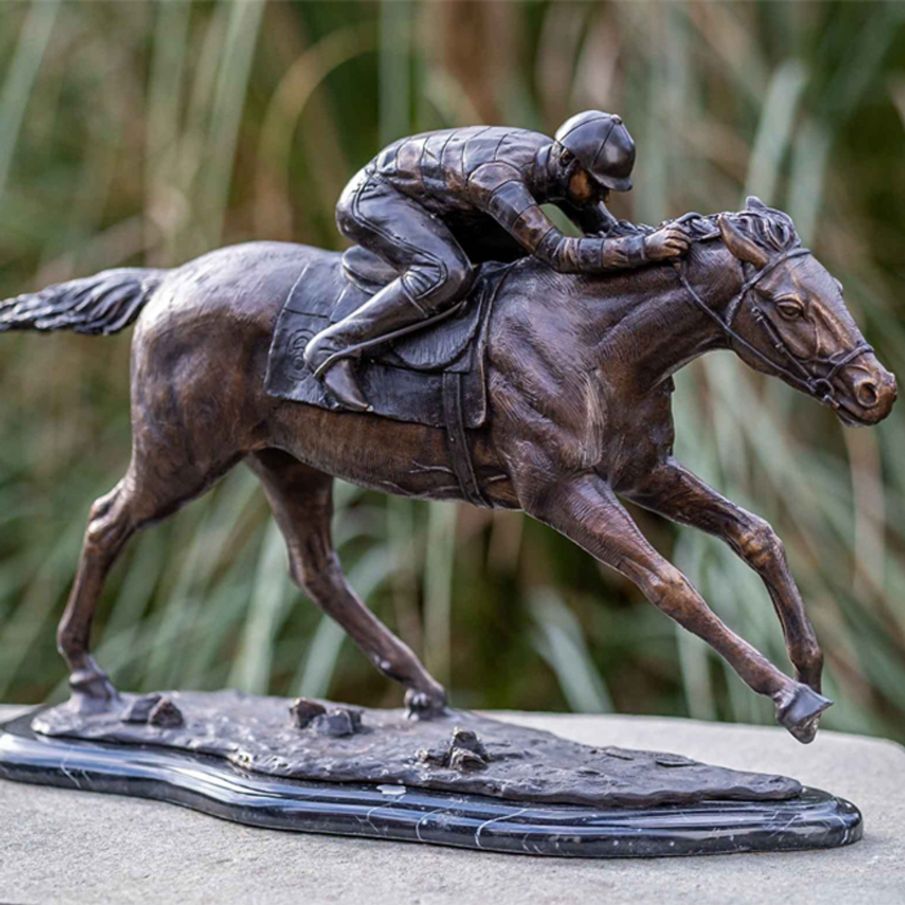 Jockey On Horse 34x20x54cm*in-store