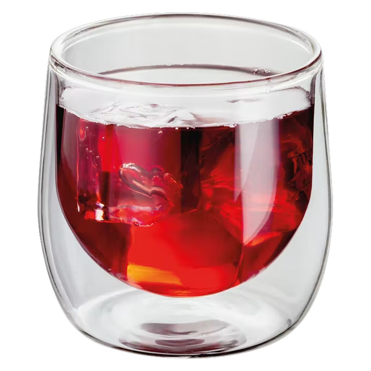 Double Walled 250ml Tumbler Glass (Set of 2)