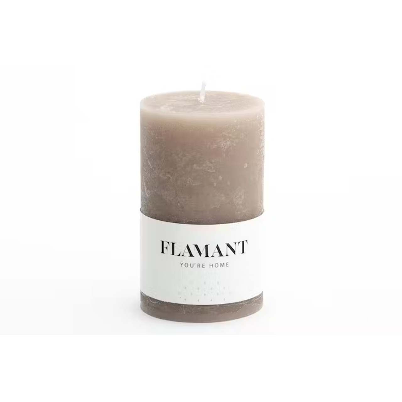 Beth Candle Taupe 7x11,5cm