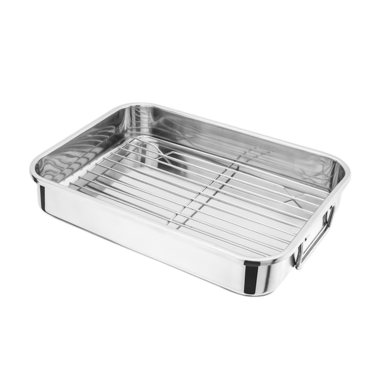 Speciality Cookware, 32 x 24 x 6cm Roasting Pan with Rack