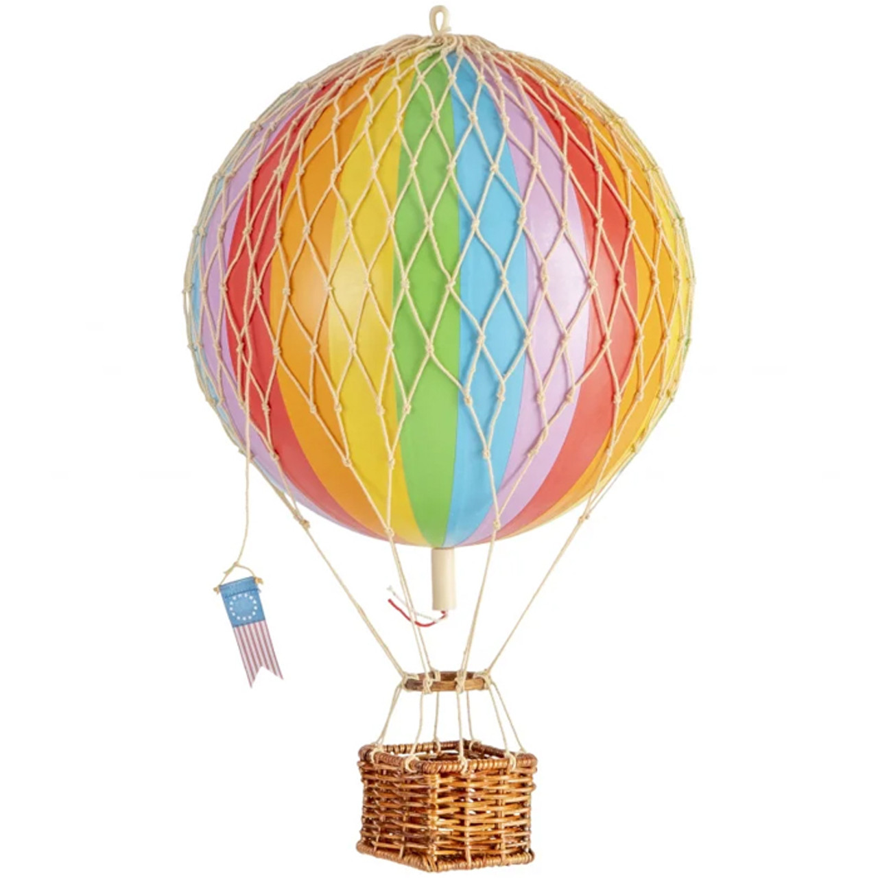 Hot Air Balloon Medium, Rainbow