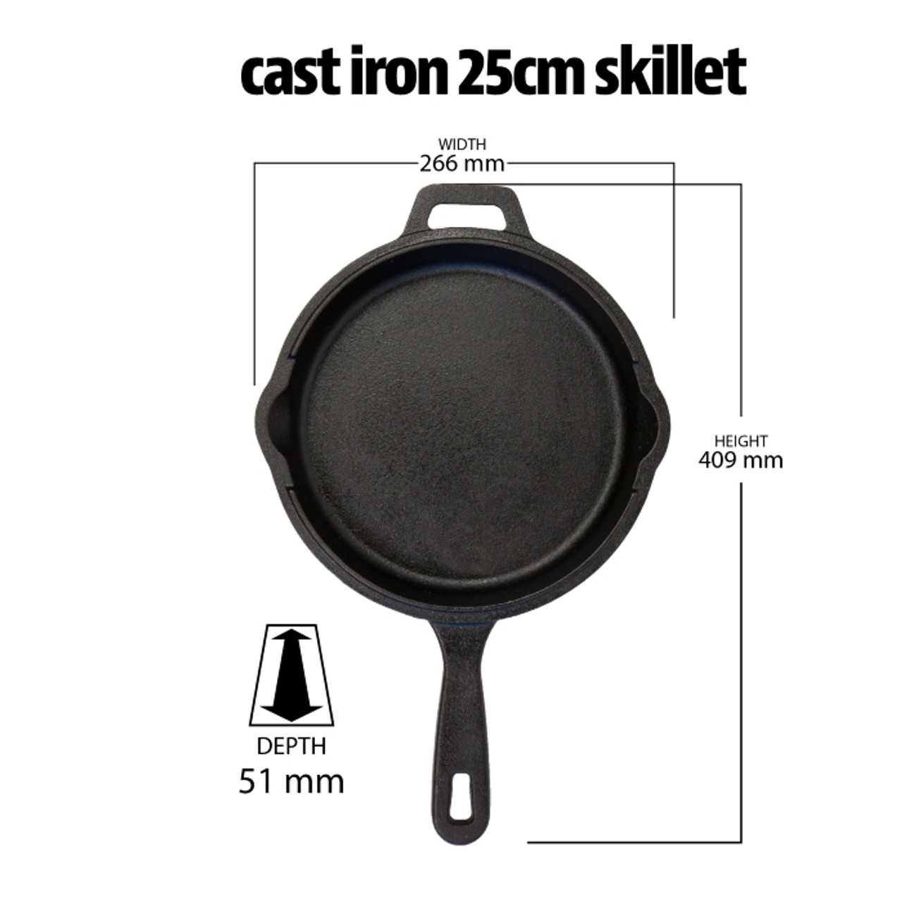 6 Piece Cast Iron Starter Kit