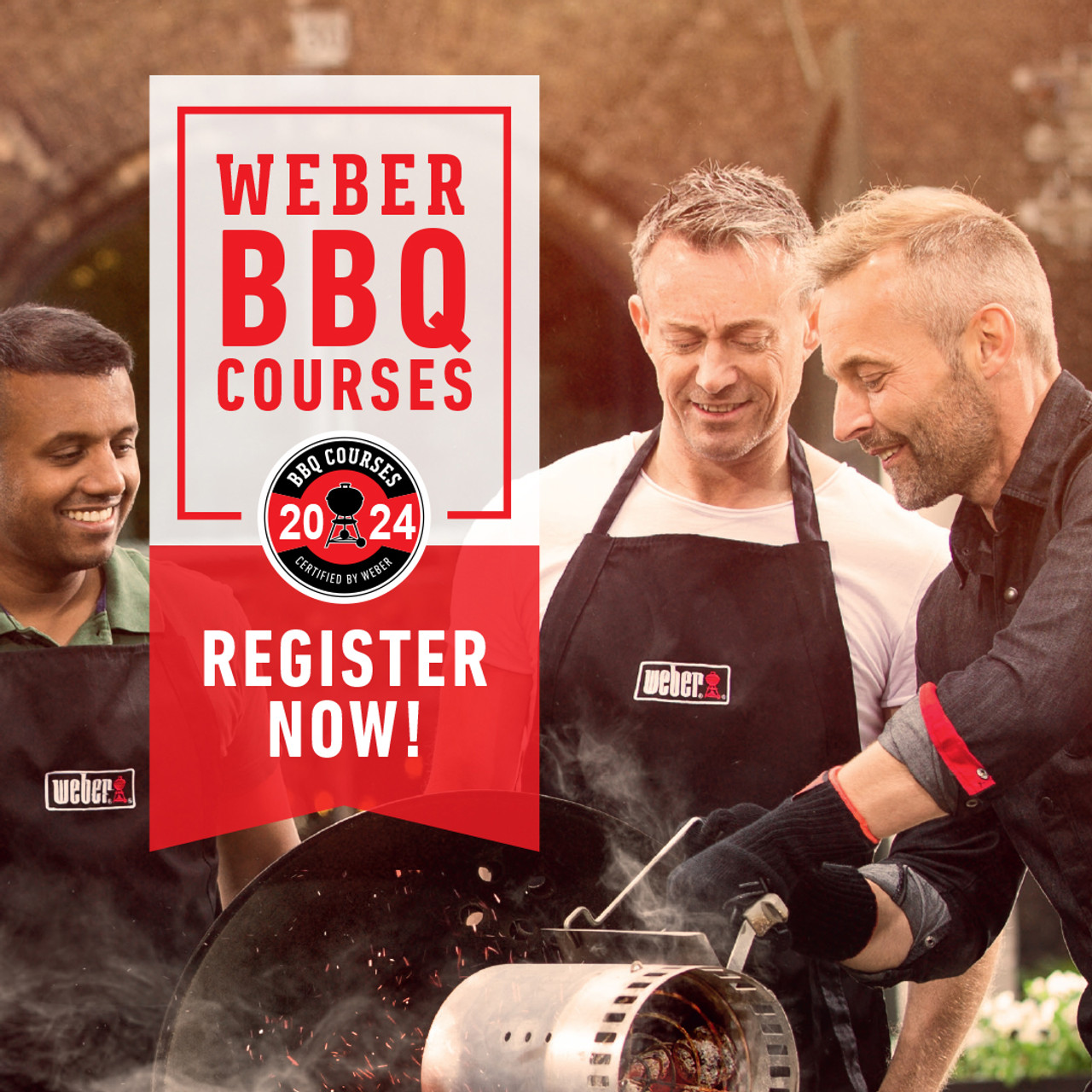 Weber Certified BBQ Course - Mediterranean BBQ | 6pm Friday 5th July 2024