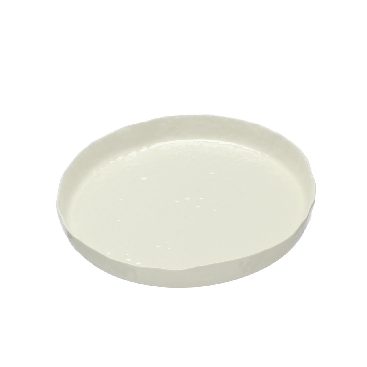 White Ceramic Serving Platter *in-store