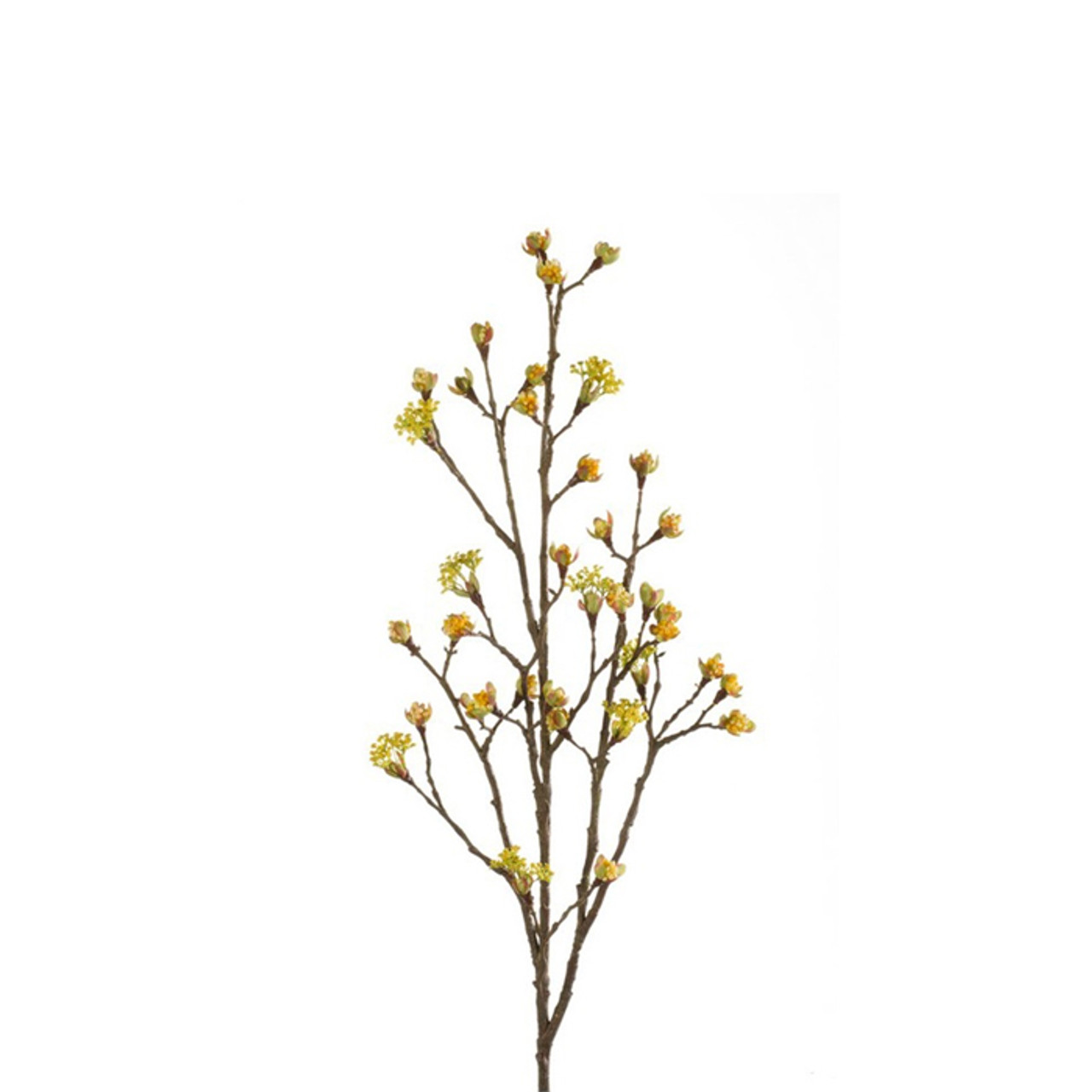 Maple Fruit Branch 110cm Yellow