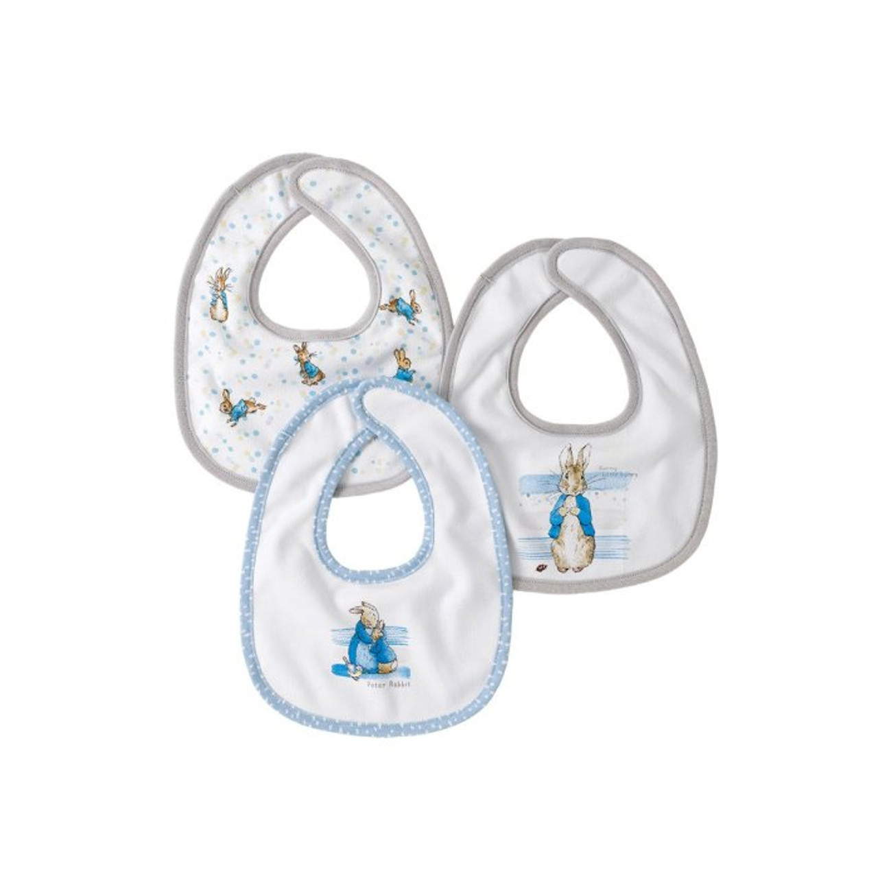 Peter Rabbit Baby Collection Bibs (set of 3) *in-store