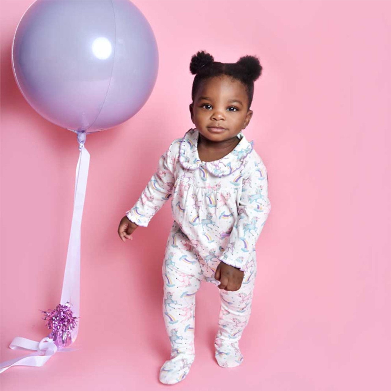 Unicorn Baby Jumpsuit 0-6M *in-store