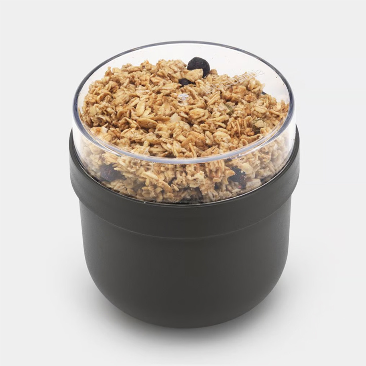 Make & Take Breakfast Bowl 0.5L Dark Grey *in-store