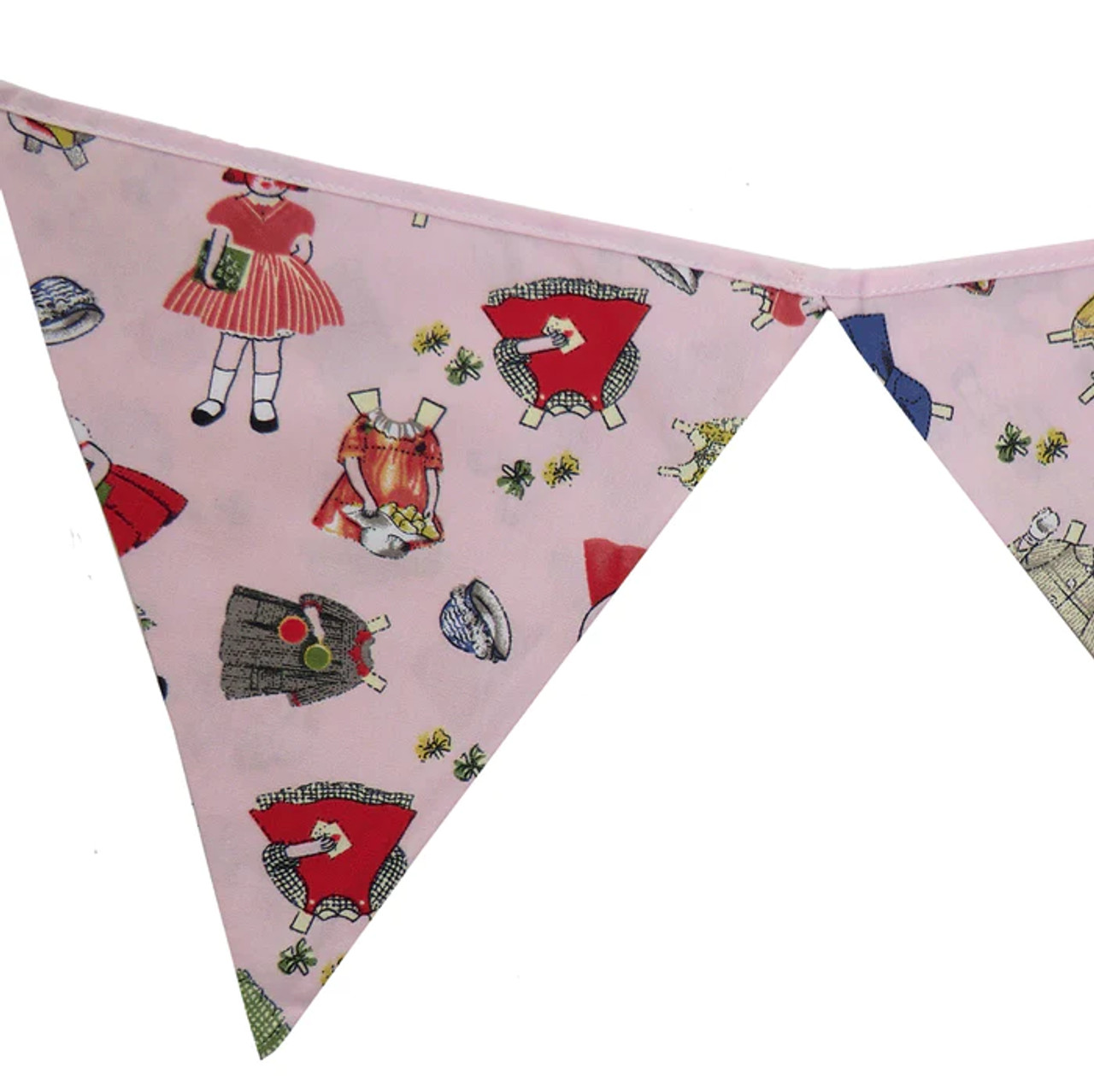 Vint Dolly Bunting - 3mtr pack *in-store