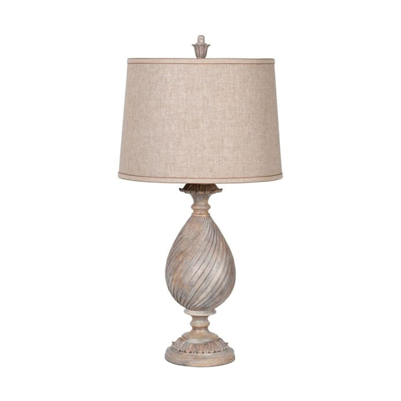 Sutton Table Lamp with Linen Shade