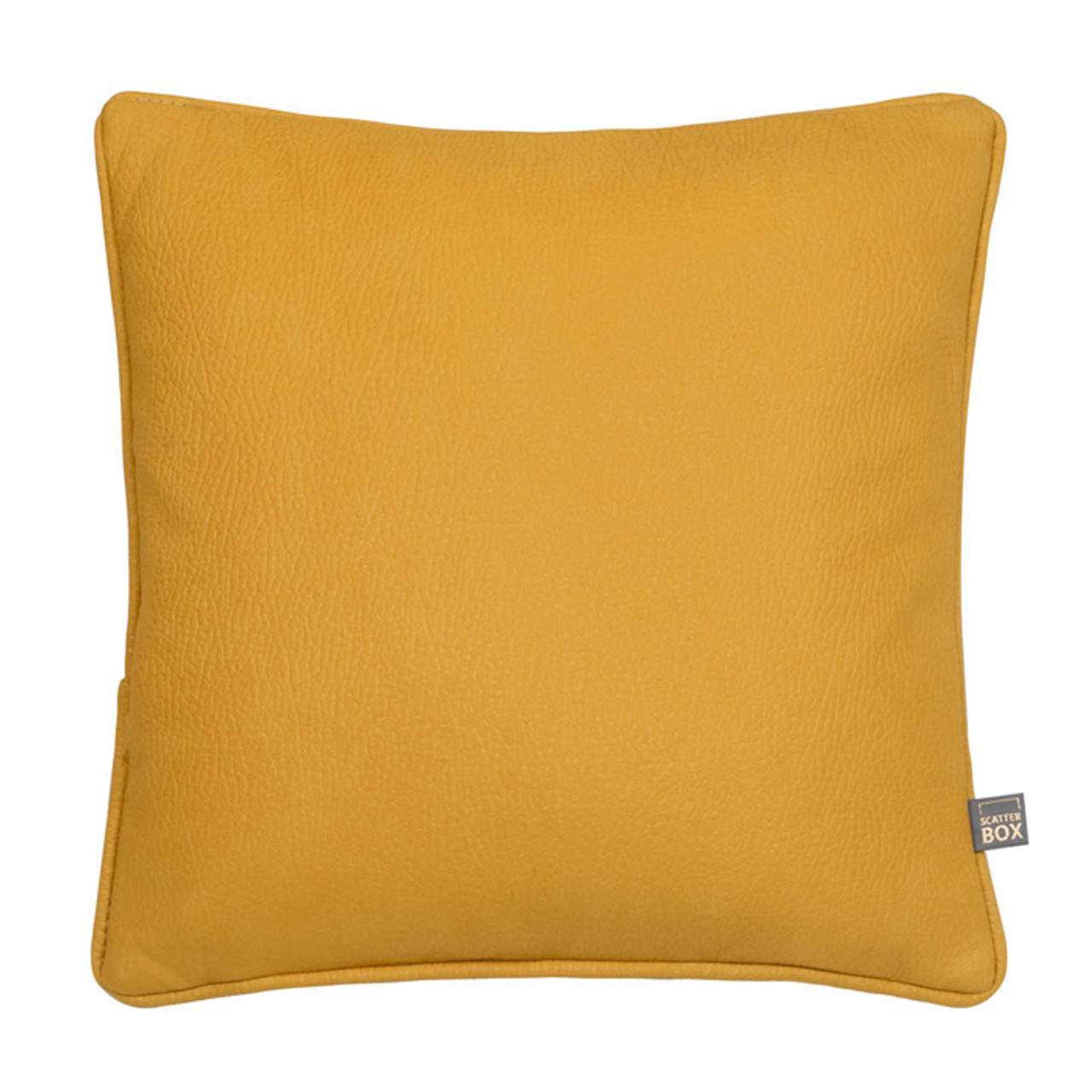 Chloe 58x58cm Cushion, Mustard *in-store