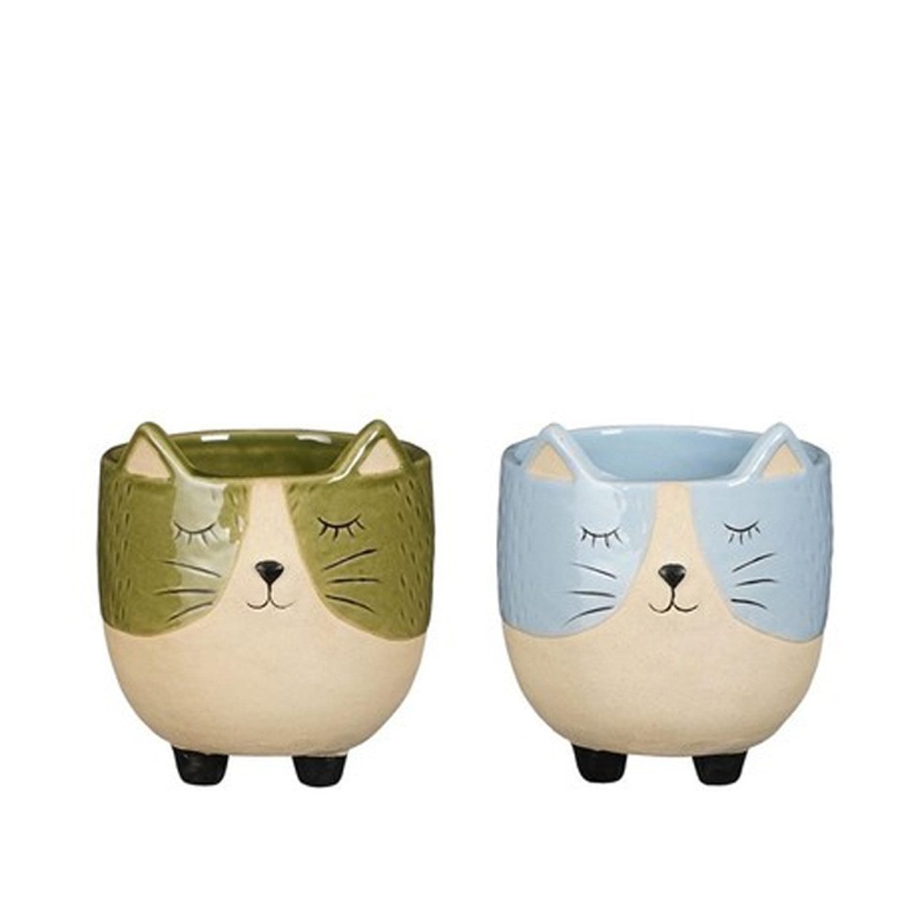 Pot Cat (Blue/Green)(Qty:1) *in-store