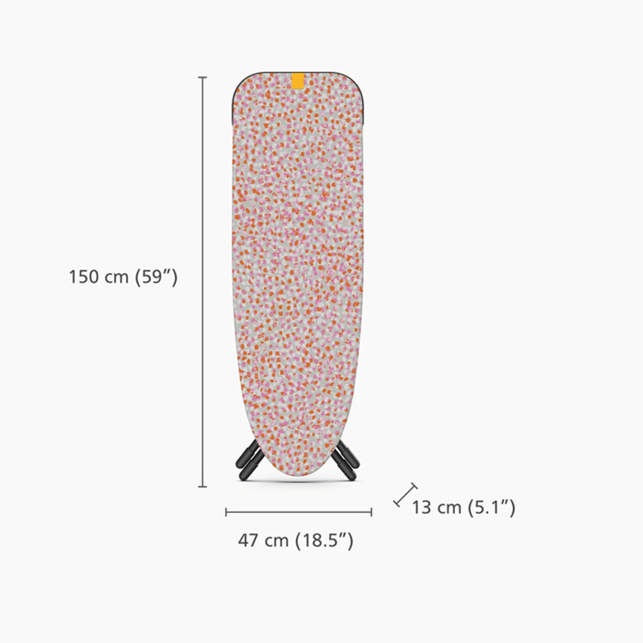 Glide Max 135cm Peach Easy-store Ironing Board *in-store