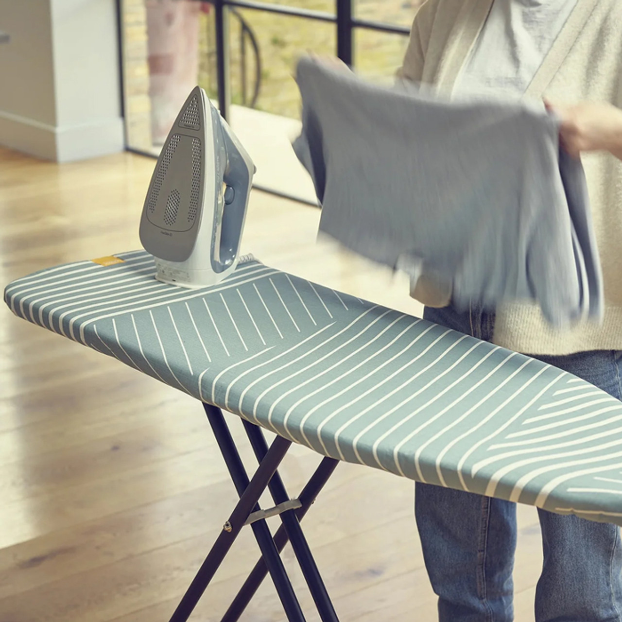 Flexa™ Grey Easy-fit Ironing Board Cover*in-store