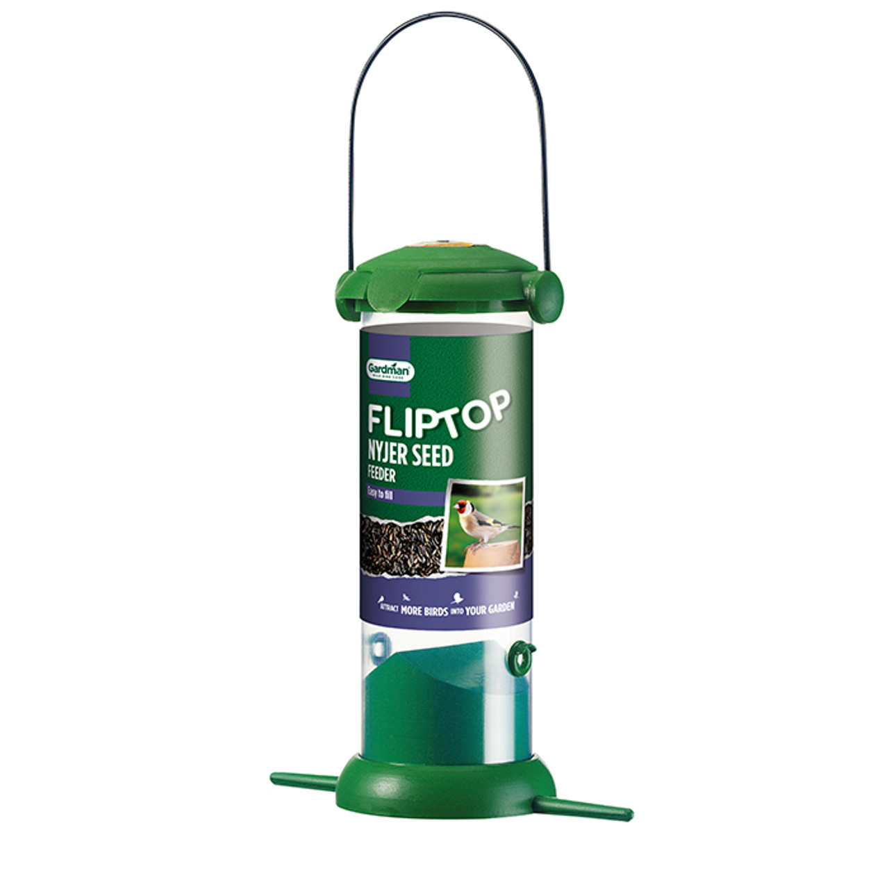 Flip Top Nyjer Seed Feeder