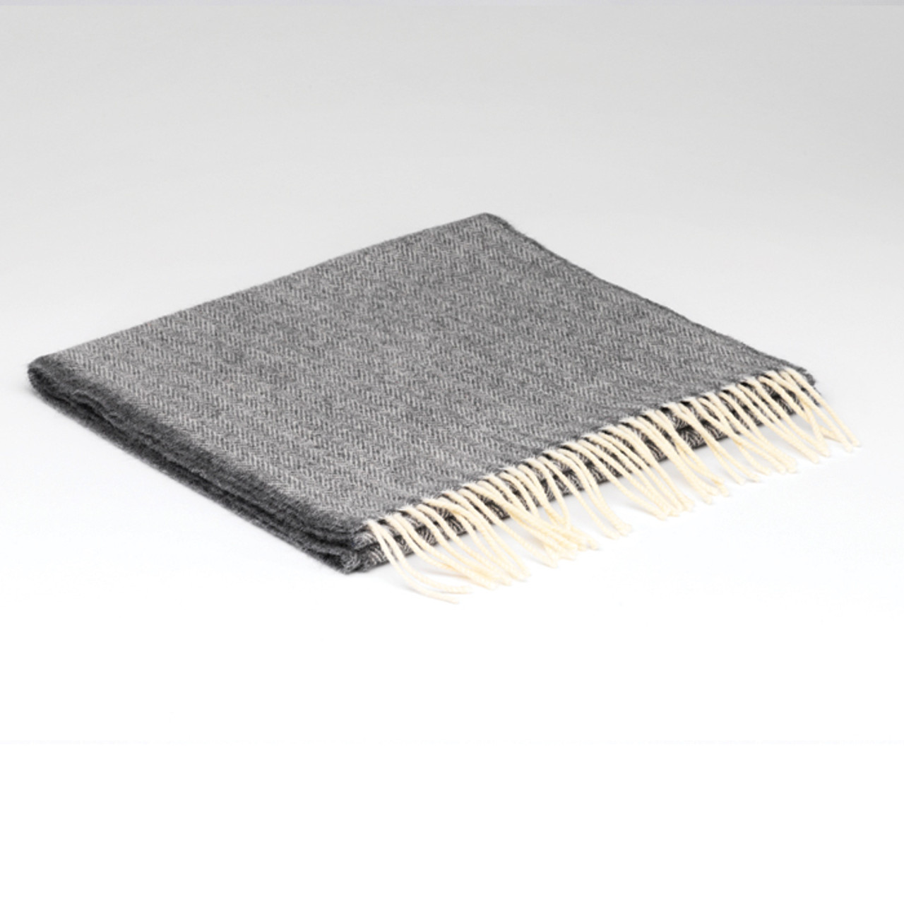 Scarf Uniform Grey Herringbone *in-store