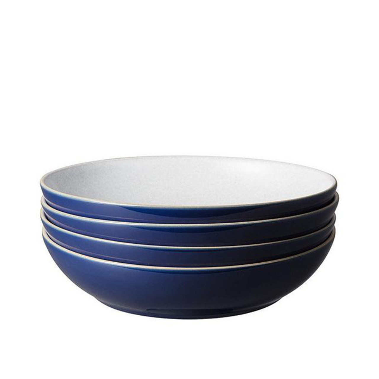 Elements Dark Blue 4 Piece Pasta Bowl